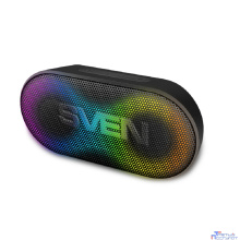SVEN PS-99, черный (10 Вт, Waterproof (IPx5), TWS, Bluetooth, 1800мА*ч)
