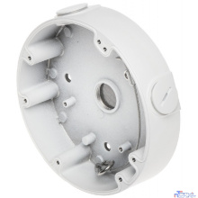DAHUA DH-PFA138 Монтажная коробка, алюминий, влагозащита, для купольных видеокамер, 2 кабельных ввода, страховочный трос с карабином