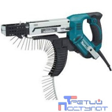 Makita 6844  Шуруповерт магазинный [6844] {470Вт,0-3000об\м,6-ти гран 1\4",2кг,,шурупы д\гипсокартона-4мм}