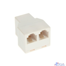 Rexant (03-0032) Телефонный двойник RJ-11 (штекер - 2 гнезда) 6P-4C (50 шт)