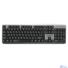 Exegate EX264086RUS Клавиатура Exegate LY-401, <USB, серебристый корпус, 104кл, Enter большой> Color box