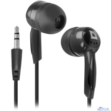 Defender Наушники вставки Basic 604 черный [63604]