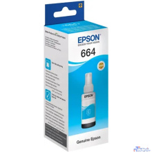 EPSON C13T66424A/C13T664298 Чернила для L100 (cyan) 70 мл