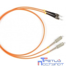 Hyperline FC-D2-50-SC/PR-ST/PR-H-5M-LSZH-OR Патч-корд волоконно-оптический (шнур) MM 50/125, ST-SC, 2.0 мм, duplex, LSZH, 5 м