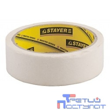 Лента STAYER "PROFI" малярная,  креповая, до 80 градусов, 30мм х 40м [1211-30]
