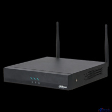 DAHUA DHI-NVR2104HC-W 4-канальный IP-видеорегистратор H.265+ c W-Fi и ИИ до 80Мбит/с; 1 SATA III до 20Тбайт; 1 HDMI, 1 VGA; 1 RJ45 100Мбит/с, Wi-Fi 2.4ГГцвидеоаналитика