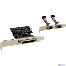 Exegate EX281226RUS Контроллер EXE-303 PCI-E, 2*COM port + 1*LPT (OEM)