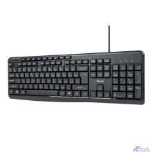 Клавиатура Filum FL-KB10-BK USB 113 кл., мембранная, черная, Windows XP/Vista/7/8/10, MacOS