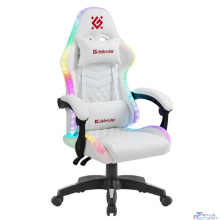 Игровое кресло Core Белый,RGB,класс 4,PU DEFENDER (64048)