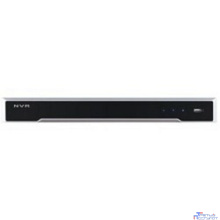 HIKVISION DS-7608NI-K2/8P 8-ми канальный IP-видеорегистратор с PoE Видеовход: 8 каналов; аудиовход: двустороннее аудио 1 канал RCA; видеовыход: 1 VGA до 1080Р, 1 HDMI до 4К; аудиовыход: 1 канал RCA