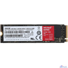 WD SSD 250GB RED SN700 NVMe M.2 PCI-E R3100Mb/s, W1600MB/s WDS250G1R0C