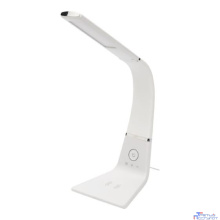 Rexant (75-0223) Светильник настольный Cloud LED 2700-6500К, встроенная беспроводная и проводная USB-зарядка устройств, диммер, гибкий поворот