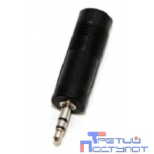 5bites AA-3M6F-03 Переходник  3.5 Jack/M - 6.35 Jack/F, стерео