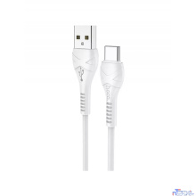HOCO X37/ USB кабель Type-C/ 0.5m/ 2.4A/ White