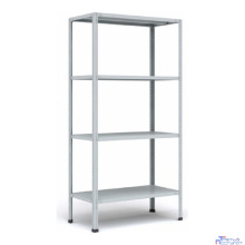Стеллаж MS 185KD/70x30/4 (Размеры внешние (ВхШхГ) 1850х700х300 мм, 4 полки, с разборной стойкой) [S24099123402]