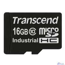 Промышленная карта памяти Micro SecureDigital 16GB Transcend 10I, Class 10 MLC, темп. режим от -40? до +85?, без адаптера (TS16GUSDC10I)