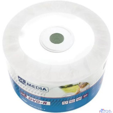 Диски MyMedia DVD-R 4.7Gb 16x Pack wrap (50шт) Color Printable (69202)