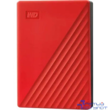 WD Portable HDD 5TB  USB 3.0  WDBPKJ0050BRD-WESN My Passport 2.5" красный