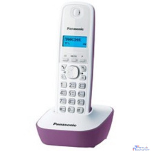 Panasonic KX-TG1611RUF (сиреневый) {АОН, Caller ID,12 мелодий звонка,подсветка дисплея,поиск трубки}