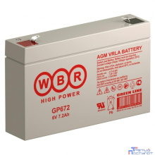 WBR Батарея GP672 (6V/7,2Ah)
