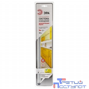ЭРА C0045776 Модульный светильник LM-5-840-C3-addl (Дополнительный модуль к светильнику LM-5-840-C3. Комплектация: светильник, крепежные клипсы, двусторонний скотч, соед. блок, соед. кабель 1м.)