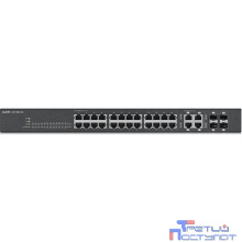 ZYXEL GS1920-24V2-EU0101F Гибридный Smart коммутатор NebulaFlex GS1920-24v2, 24xGE, 4xCombo (SFP/RJ-45), бесшумный, автономное/облачное управление