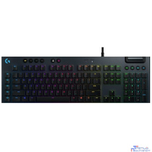 920-008991 Logitech Клавиатура G815 carbon GL Tactile игровая механическая черный USB Multimedia LED