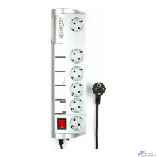 Energenie Сетевой фильтр (SISN-SILVER-10),серебристый