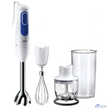 Блендер погружной Braun MQ3035 SAUCE 700Вт белый/синий