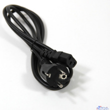 Telecom Кабель питания (TP021-IEC320-C13/SHM-1.8-BK) компьютер - розетка 220V <1.8м> (Европейский стандарт) [6926123461327]