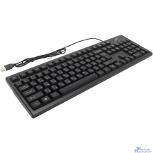 Клавиатура Genius Smart KB-100 Black {классическая раскладная, Genius Key support, влагоустойчивая, клавиш 105, провод 1,5 м, USB} [31300005419]