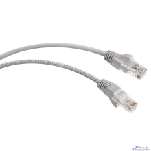 Cabeus PC-UTP-RJ45-Cat.6a-1.5m-LSZH Патч-корд U/UTP, категория 6а (10G), 2xRJ45/8p8c, неэкранированный, серый, LSZH, 1.5м
