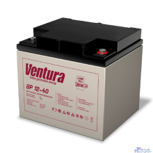 АКБ Ventura GP 12-40 12V/40Ah {F6, ДхШхВ 197х166х176мм, 12.2кг, срок службы 6-9 лет}