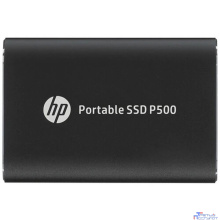 HP Portable SSD 250GB External P500 Series Black <7NL52AA#ABB> (USB 3.2 Gen2 Type-C, up to 370/200Mbs, 100TBW, 79х54х10, 45g)
