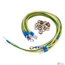 БАСТИОН SKAT TB Cable 30/4 Набор кабелей заземления (30см - 4 шт, набор: гайка, шайба - 8 шт) (4478)