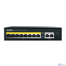 Netis P110GH Коммутатор 10PORT 10/100M 8POE+2XGE+SFP