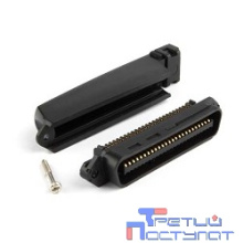 Hyperline PLUG-TELCO-M Разъем TELCO/амфенол 25 пар, кат.3, Male