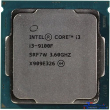 CPU Intel Core i3-9100F Coffee Lake OEM {3.60Ггц, 6МБ, Socket 1151v2} CM8068403358820/CM8068403377321