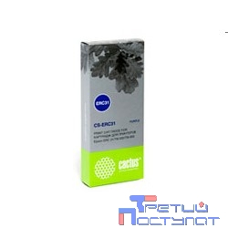 CACTUS ERC-31P Картридж матричный (CS-ERC31) для Epson ERC 31/TM-930/TM-950, ресурс 3 000 000 зн, purple