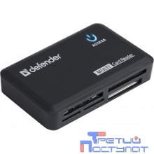 Устройство чтения/записи карт памяти Defendr OPTIMUS USB 2.0 (83501)