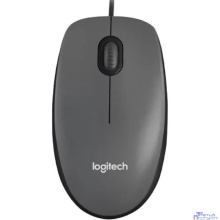 910-001793  Мышь Logitech M90 Optical USB Dark Grey RTL