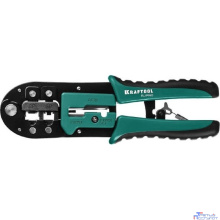 KRAFTOOL  RJ-Pro RJ45 RJ11/RJ12, Универсальный кримпер  [22698]