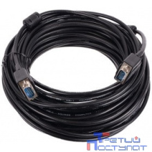 TV-COM QCG120H-20M Кабель соединительный SVGA (15M/M) 20m 2 фильтра TV-COM <QCG120H-20M> [6939510844047]