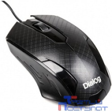Мышь Dialog Pointer MOP-07U Black USB, оптическая, 3 кнопки + ролик
