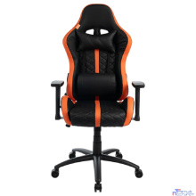 Кресло игровое Filum FL-CH-G-050 пластиковая крестовина, спинка/сиденье экокожа с прострочкой, поясничная подушка, подлокотники с регулировкой по высо (1113087)