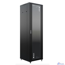БАСТИОН SKAT TB-32R660GF-B Шкаф напольный универсальный серверный 32U 600х600мм, дверь стеклянная (4404) {1.5 года гарантия}
