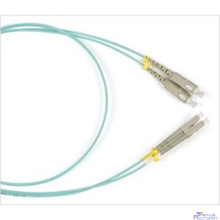 Hyperline FC-D2-503-LC/PR-LC/PR-H-3M-LSZH-AQ (FC-503-LC-LC-10G-3M) Патч-корд волоконно-оптический (шнур) MM 50/­125(OM3), LC-LC, duplex, LSZH, 3 м