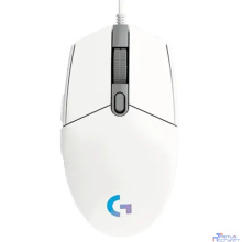 910-005824/910-005809 Мышь Logitech G102 LightSync белый оптическая (8000dpi) USB (6but)