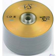 Диски VS CD-R 80 52x Bulk/50 (620137)