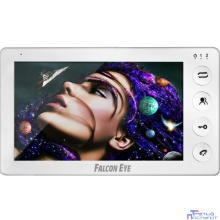 Falcon Eye Cosmo HD 00-00182798 Wi-Fi Видеодомофон: дисплей 7" TFT; механические кнопки; подключение до 2-х вызывных панелей; OSD меню; интерком до 4 мониторов; питание AC 220В (встроенный БП)